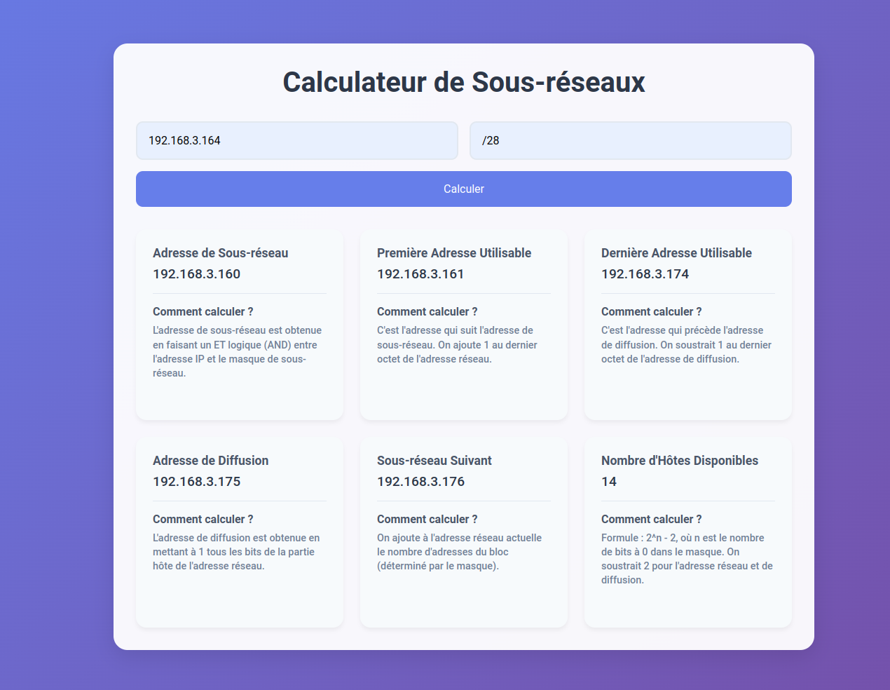 SubnetCalc - Educational Subnet Calculator